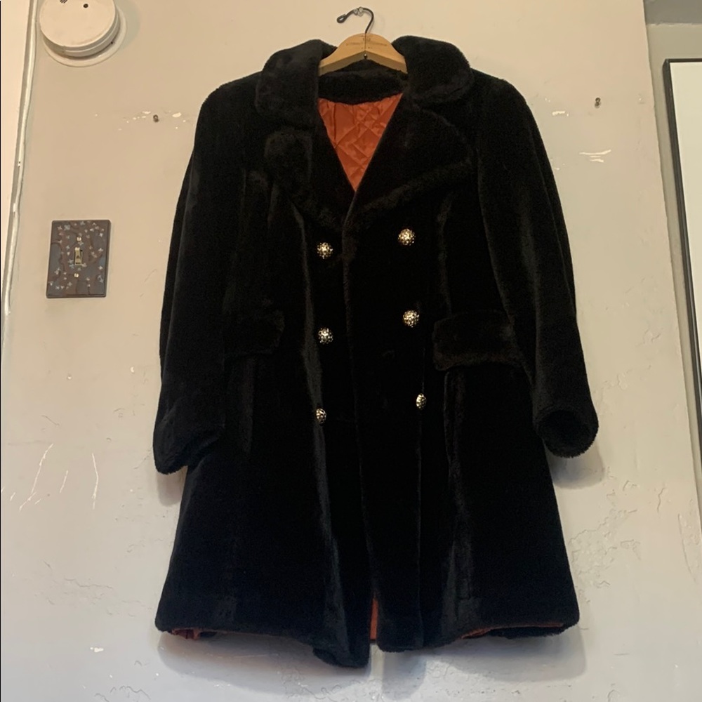 Vintage Faux Fur Coat